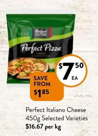 Foodworks Perfect Italiano Cheese 450g offer