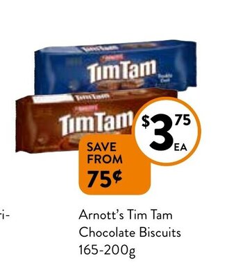 Foodworks Arnott's Tim Tam Chocolate Biscuits offer