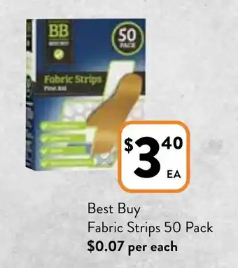 Foodworks Best Buy Fabric Strips 50 Pack offer
