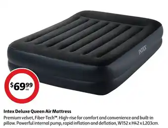 Intex Deluxe Queen Air Mattress