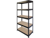 Stratco Stratco Rivet Lock Black 5 Shelf Kit offer