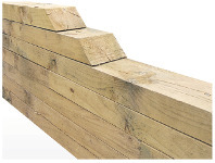 Stratco Treated Pine Sleepers offer