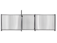 Stratco Black Aluminium Pool Posts offer