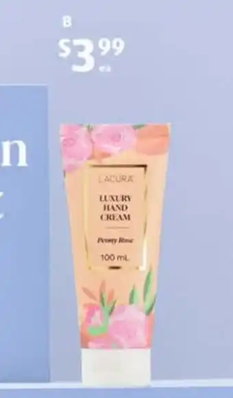 ALDI Luxury Hand Cream 100ml offer