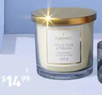 ALDI Luxury Candle 400g offer