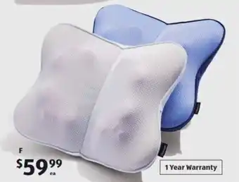 ALDI 3D Curved Massage Cushion offer