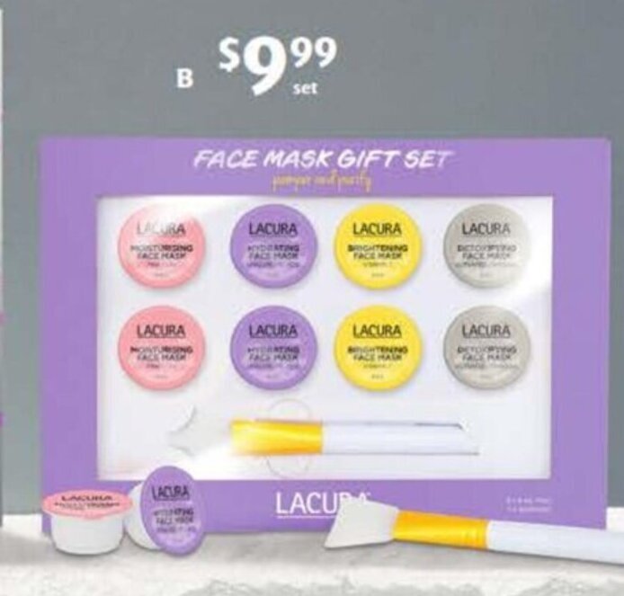 Pamper and Purify Face Mask Gift Set offer at ALDI