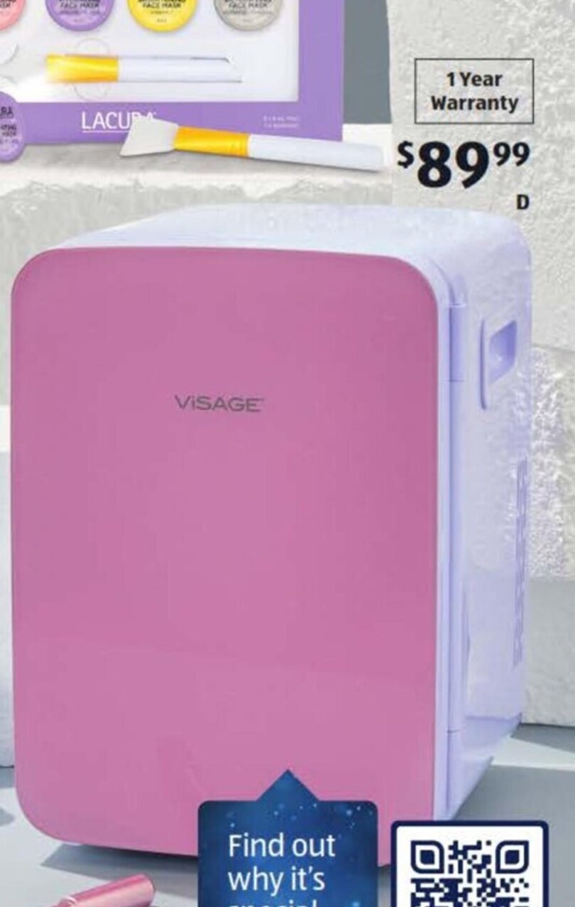 visage cosmetics fridge