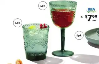 ALDI Outdoor Drinkware 4pk offer