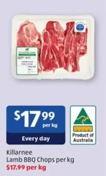 Killarnee Lamb BBQ Chops