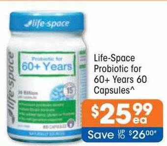 Good Price Pharmacy Life-space probiotic for 60+ years offer