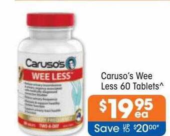 Good Price Pharmacy Caruso's wee less offer