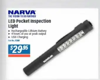 Narva led pocket inspection light