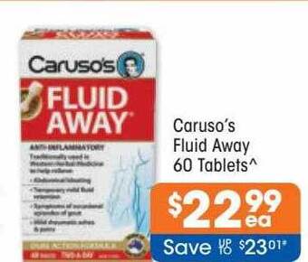 Good Price Pharmacy Caruso's fluid away offer