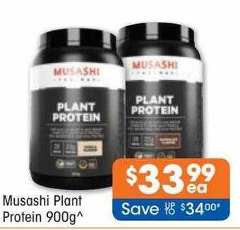 Good Price Pharmacy Musashi plant protein offer