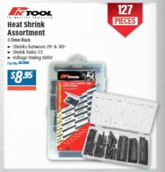 Burson Auto Parts Pk tool heat shrink assortment offer