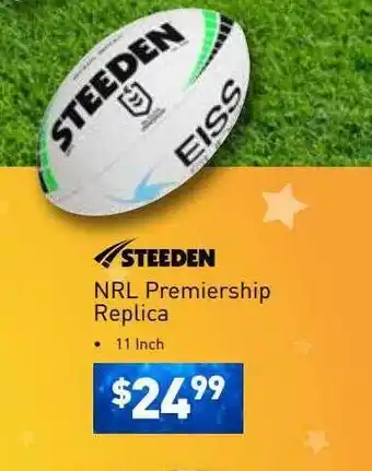 Steeden nrl premiership replica