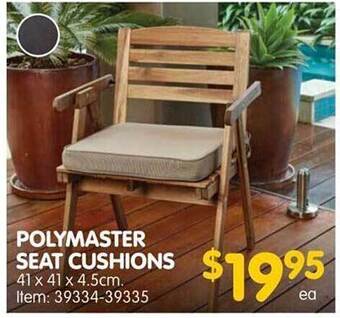 Clark Rubber Polymaster seat cushions offer