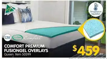 Clark Rubber Comfort premium fusiongel overlays offer