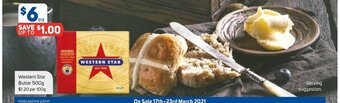 Foodland Western Star Butter 500g offer