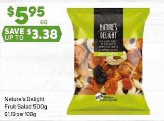 Foodland Nature's Delight Fruit Salad 500g offer