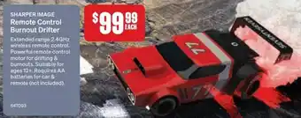 Sharper Image Remote Control Burnout Drifter