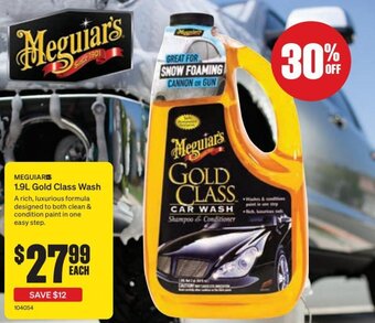 SuperCheap Auto Meguiar's 1.9L Gold Class Wash offer