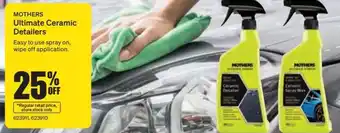 SuperCheap Auto Mothers Ultimate Ceramic Detailers offer