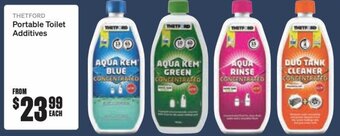SuperCheap Auto Thetford Portable Toilet Additives offer