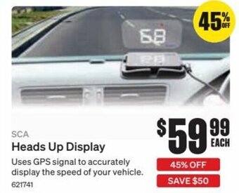 SuperCheap Auto SCA Heads Up Display offer