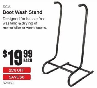 SuperCheap Auto SCA Boot Wash Stand offer