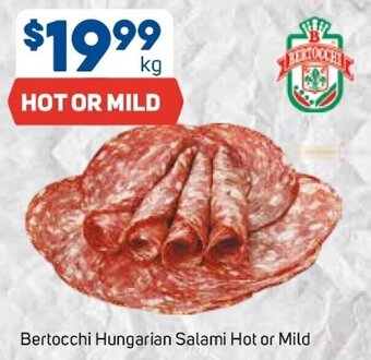 Foodland Bertocchi Hungarian Salami Hot or Mild offer
