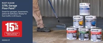 SuperCheap Auto Rust-Oleum 3.78L Garage Floor Paint offer