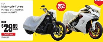 SuperCheap Auto SCA Motorcycle Covers offer