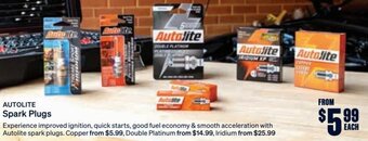 SuperCheap Auto Autolite Spark Plugs offer