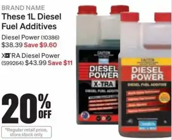 SuperCheap Auto Brand Name These 1L Diesel Fuel Additives Diesel Power offer