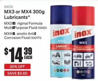 SuperCheap Auto Inox MX3 or MX4 300 g Lubricants offer