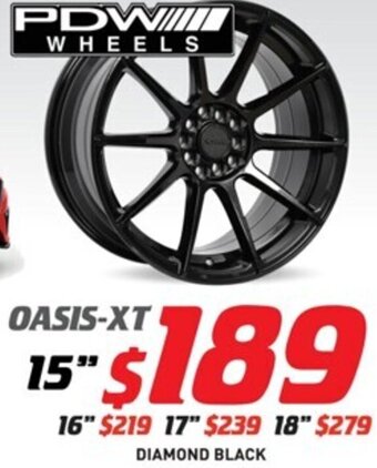 Bob Jane T-Marts PDW Wheels Oasis-XT 15" offer