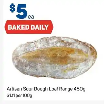Foodland Artisan Sour Dough Loaf Range 450g offer