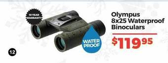 Teds Cameras Olympus 8x25 waterproof binoculars offer