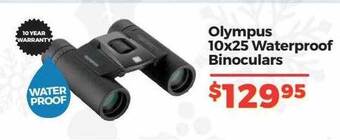 Teds Cameras Olympus 10x25 waterproof binoculars offer