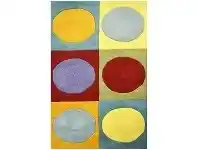 LivingStyles Jade Handmade Kids Wool Rug, 80x150cm offer