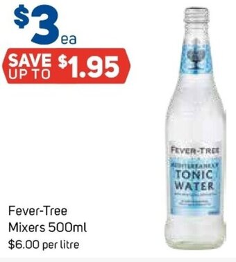 Foodland Fever-Tree Mixers 500ml offer