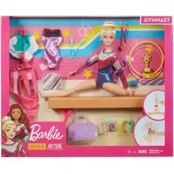 Kmart Barbie you can be anything gymnast playset offer