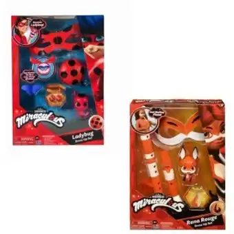 Miraculous heroez ladybug roleplay set - assorted