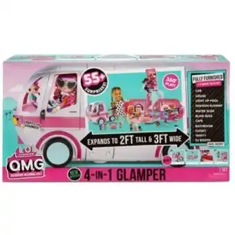 Kmart L.o.l. surprise! o.m.g 4-in-1 glamper set offer