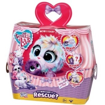 Kmart Little live pets scruff-a-luvs pastel pets mom & baby - assorted offer