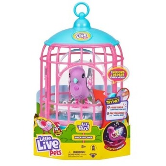 Kmart Little live pets - lil' bird & bird cage: polly pearl offer