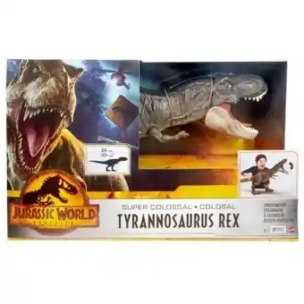 Kmart Jurassic world: dominion super colossal tyrannosaurus rex dinosaur figure offer