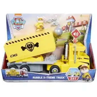 Nickelodeon paw patrol: big truck pups rubble x-treme truck